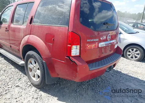 2010 Nissan Pathfinder Se из США, поврежденный, VIN 5N1AR1NN4AC615795
